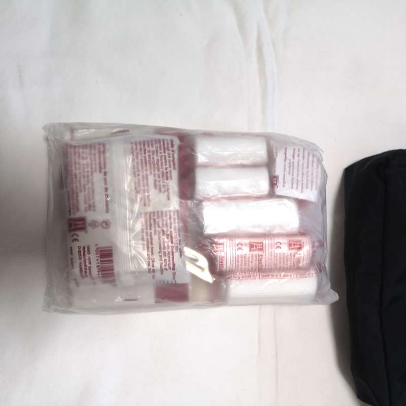 BMW Universal First Aid Emergency Medical Kit Pouch Black 7 261 178