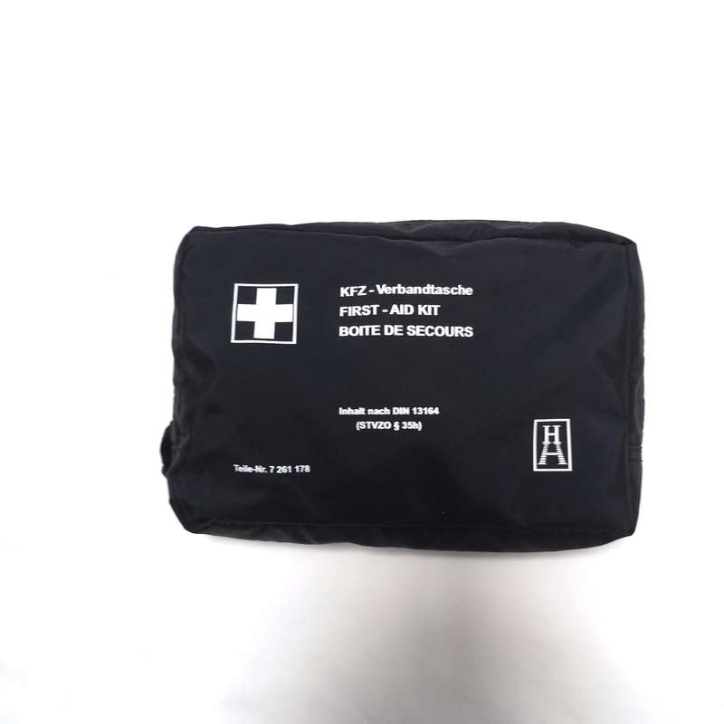 BMW Universal First Aid Emergency Medical Kit Pouch Black 7 261 178