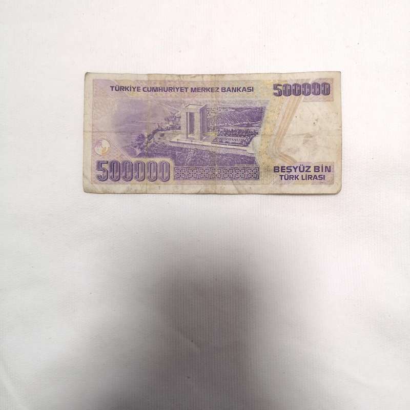 TURKEY 500000 Liras - Issue Date 1970 - Hard to Find