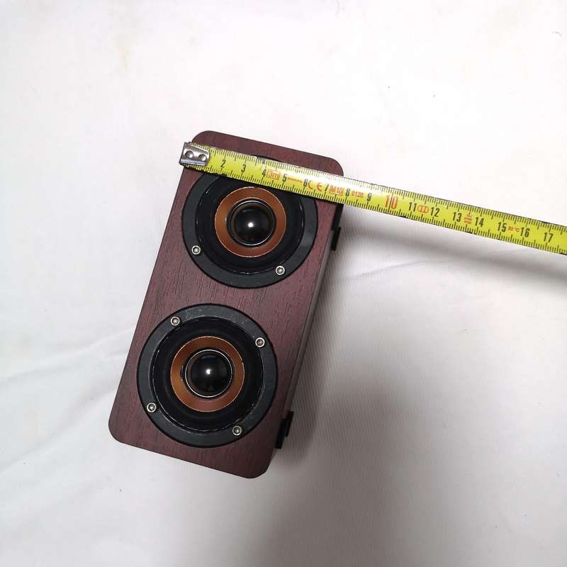 Bacardi Retro Bluetooth Speaker, Wood finish