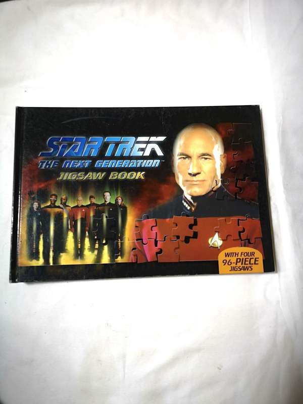 Star Trek Next Generation Jigsaw Puzzle Book (Board Book, 2004)