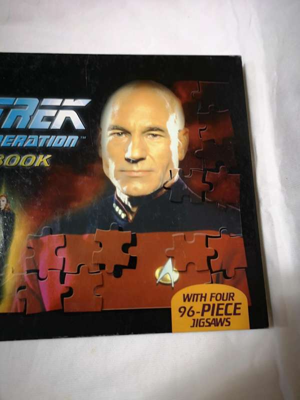 Star Trek Next Generation Jigsaw Puzzle Book (Board Book, 2004)
