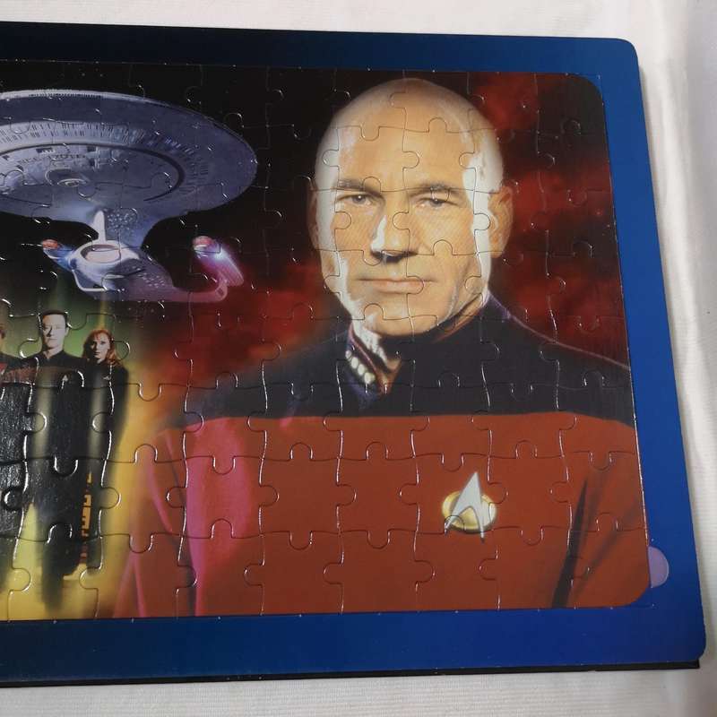 Star Trek Next Generation Jigsaw Puzzle Book (Board Book, 2004)