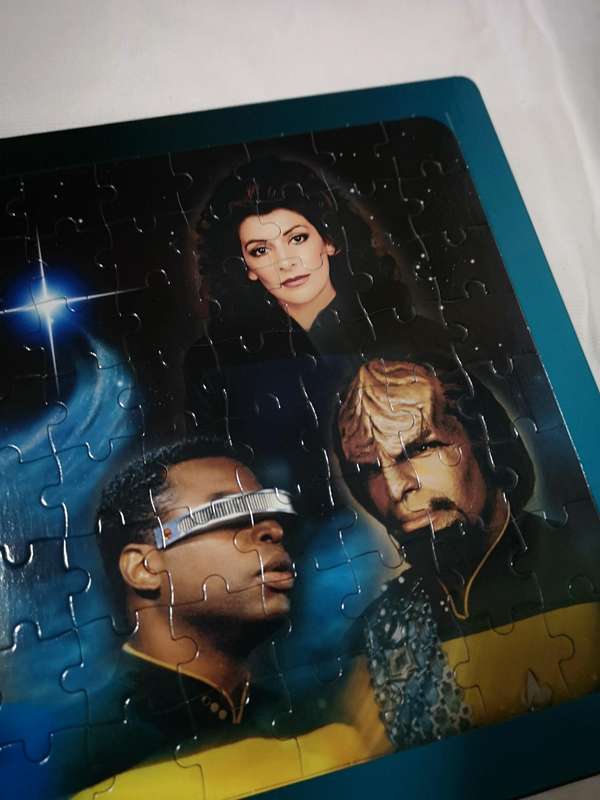 Star Trek Next Generation Jigsaw Puzzle Book (Board Book, 2004)