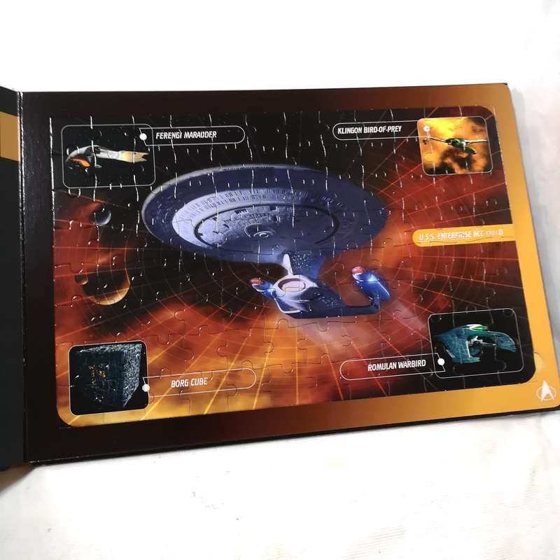 Star Trek Next Generation Jigsaw Puzzle Book (Board Book, 2004)