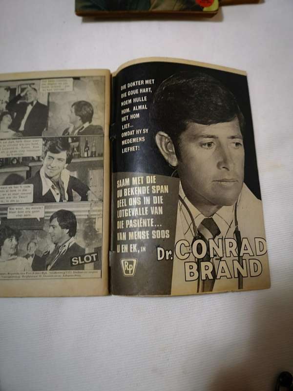 Die Swart Luiperd Afrikaans photo comic book- 3 Editions. Rare