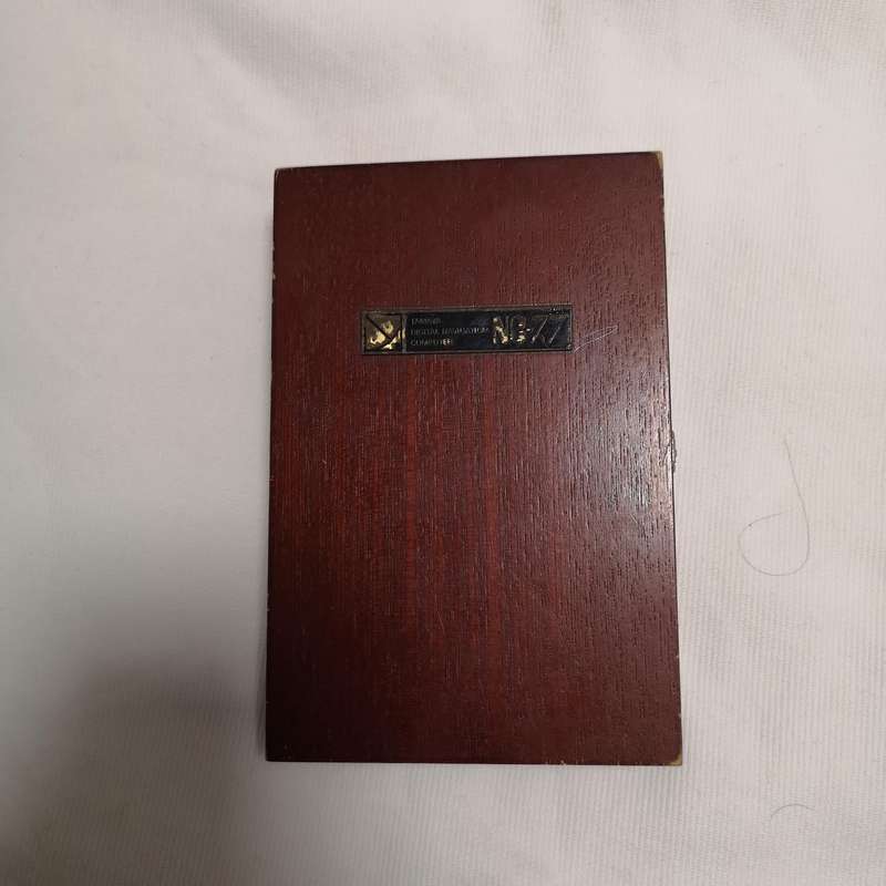 Tamaya NC-77 Navigation Computer in Wood Case- Vintage- Japan