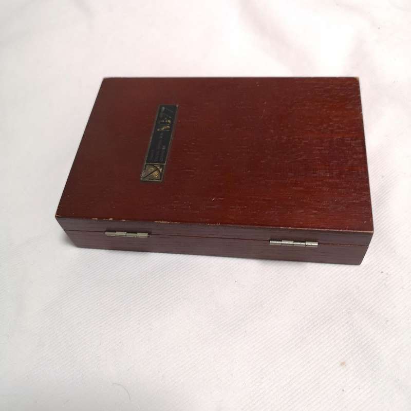 Tamaya NC-77 Navigation Computer in Wood Case- Vintage- Japan
