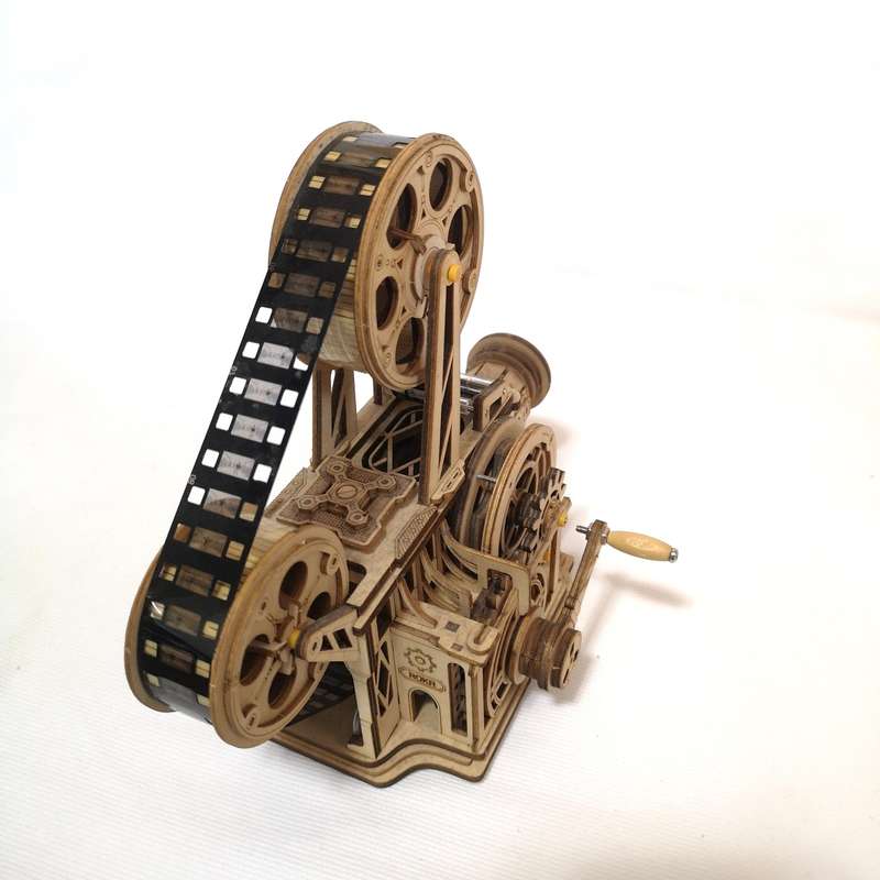 VITASCOPE Mechanical 3D Wooden Puzzle Kit Robotime