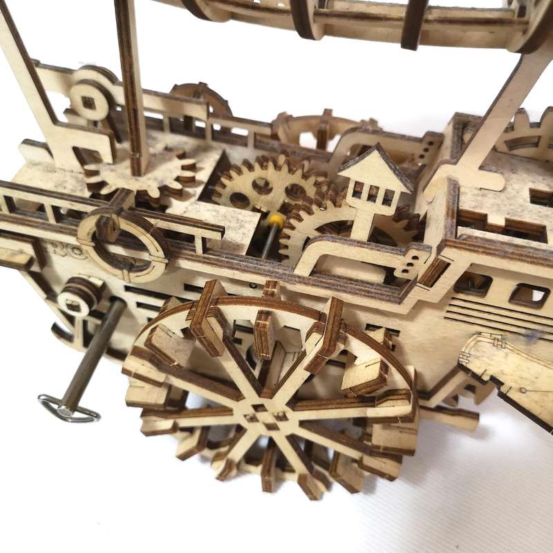 MECHANICAL AIRSHIP WOODEN KIT  ROBOTIME TOYS
