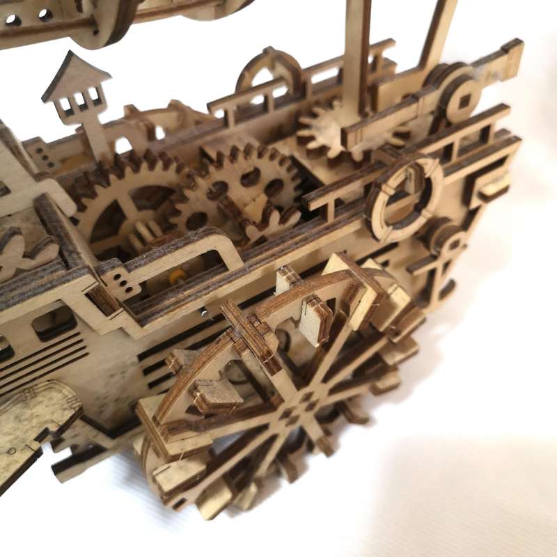 MECHANICAL AIRSHIP WOODEN KIT  ROBOTIME TOYS