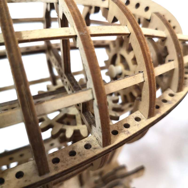 MECHANICAL AIRSHIP WOODEN KIT  ROBOTIME TOYS