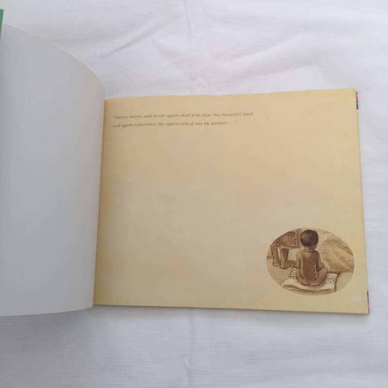 Long Walk To Freedom- Picture Book- Bronze colour cover.
