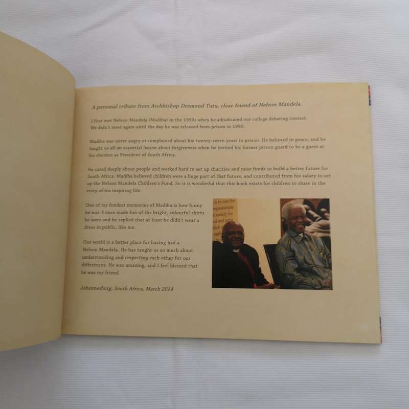 Long Walk To Freedom- Picture Book- Bronze colour cover.