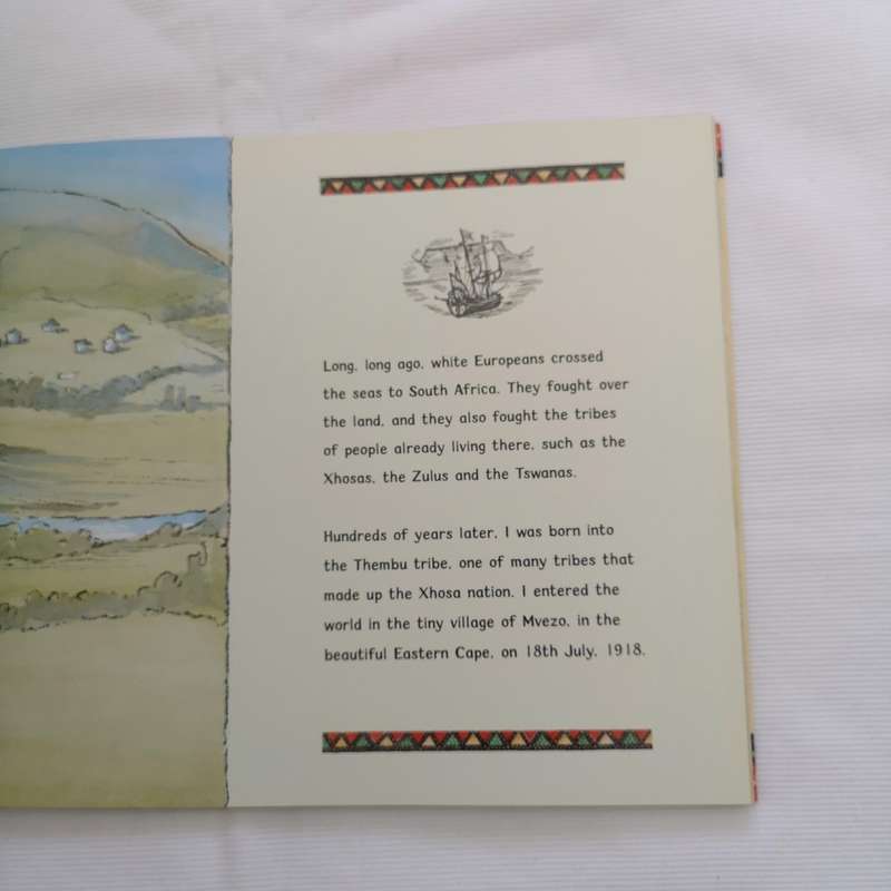 Long Walk To Freedom- Picture Book- Bronze colour cover.