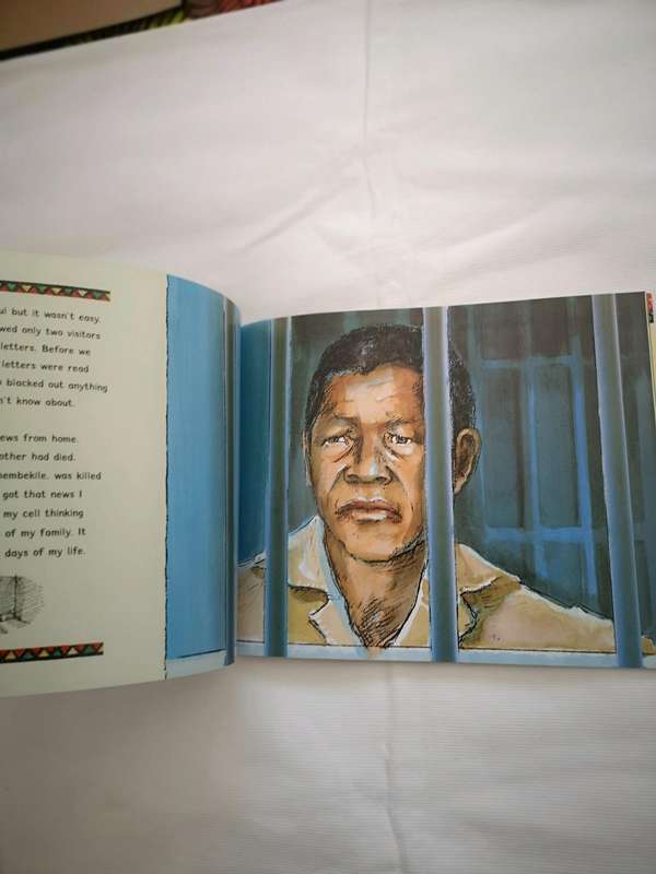 Long Walk To Freedom- Picture Book- Bronze colour cover.