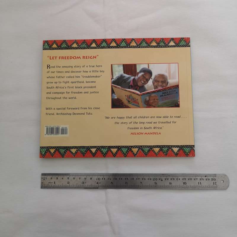 Long Walk To Freedom- Picture Book- Bronze colour cover.