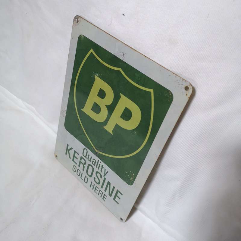 BP Quality Kerosine Metal Sign