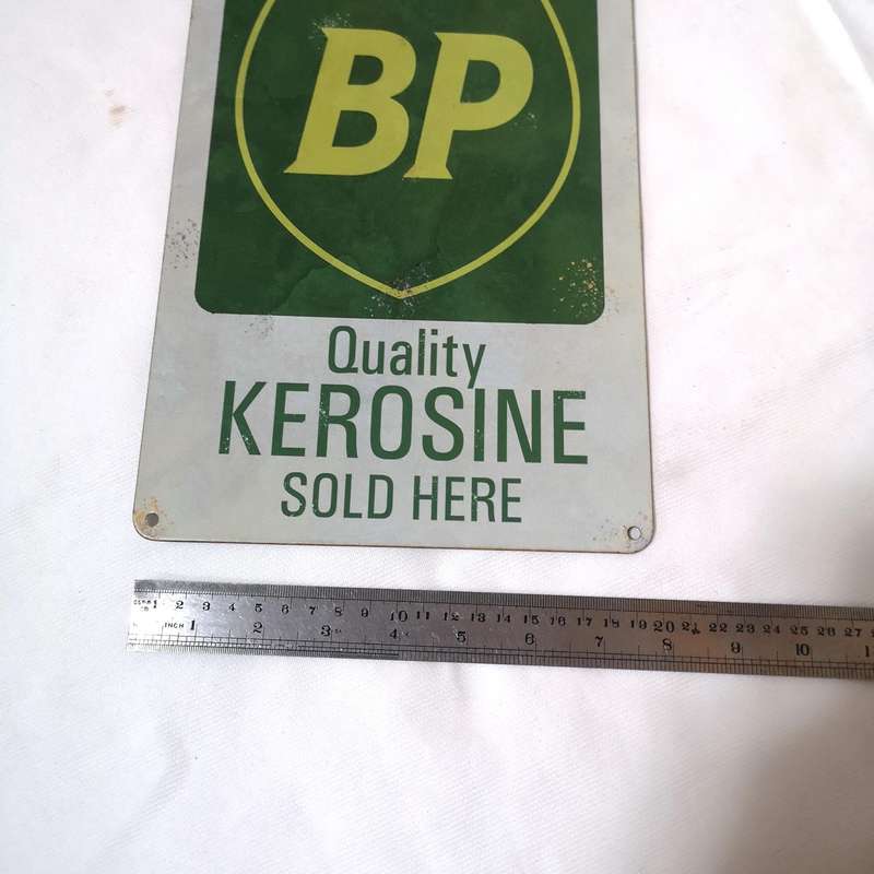 BP Quality Kerosine Metal Sign