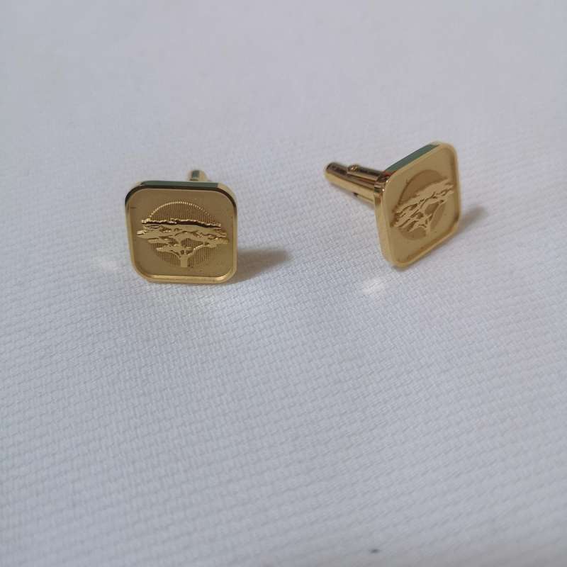 First National Bank Cuff Links- Vintage- Like New