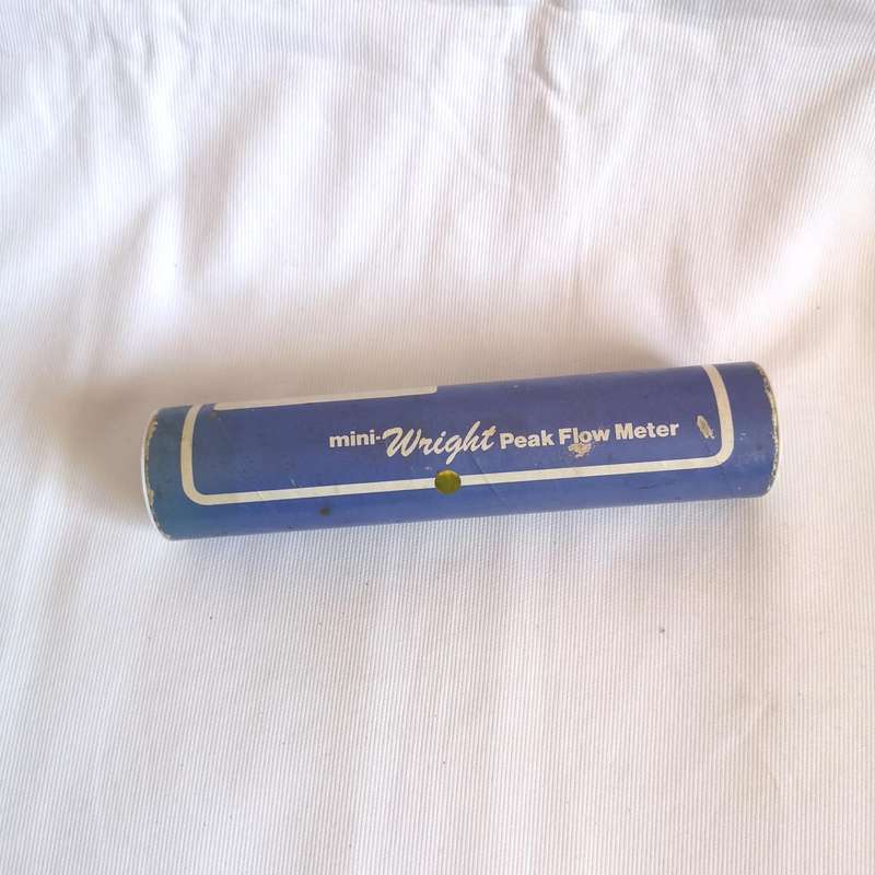Asthmatics AIRMED Mini Wright Peak Flow Meter- England
