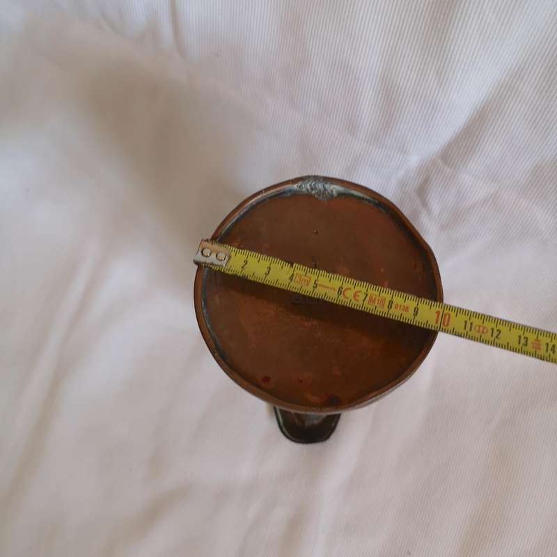 Antique JS&S Solid Copper Made in England Pitcher
