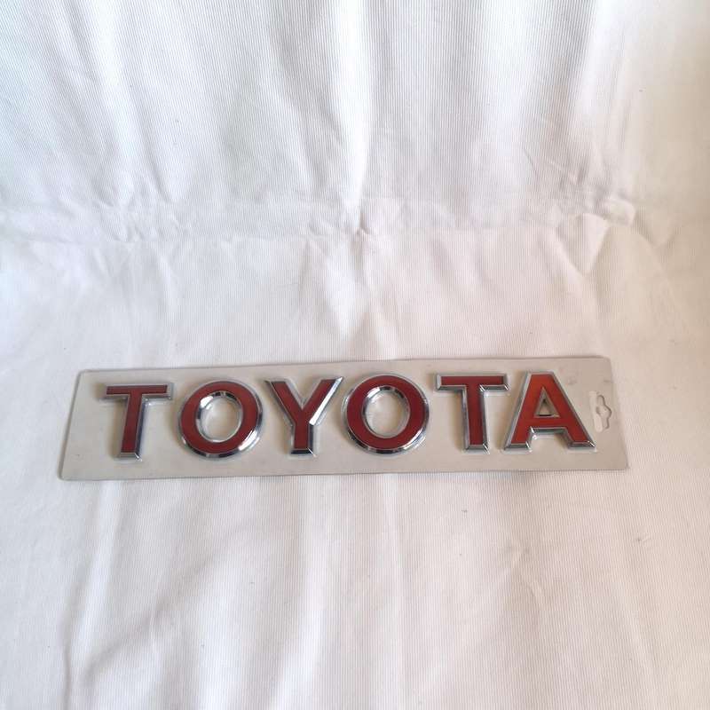 TOYOTA Vintage Badge (Large) for Lorry Tailgate