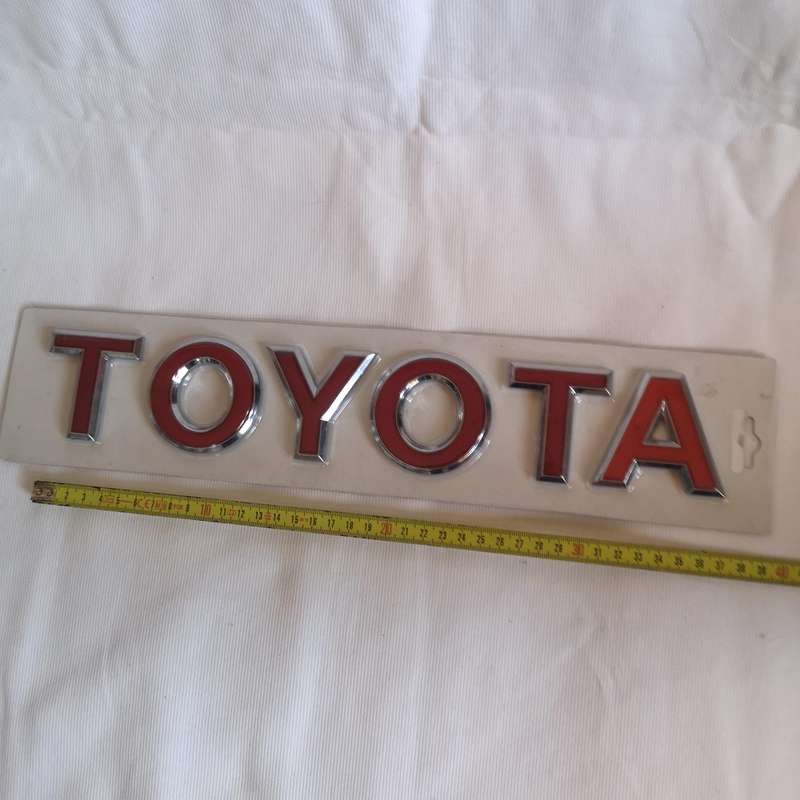 TOYOTA Vintage Badge (Large) for Lorry Tailgate