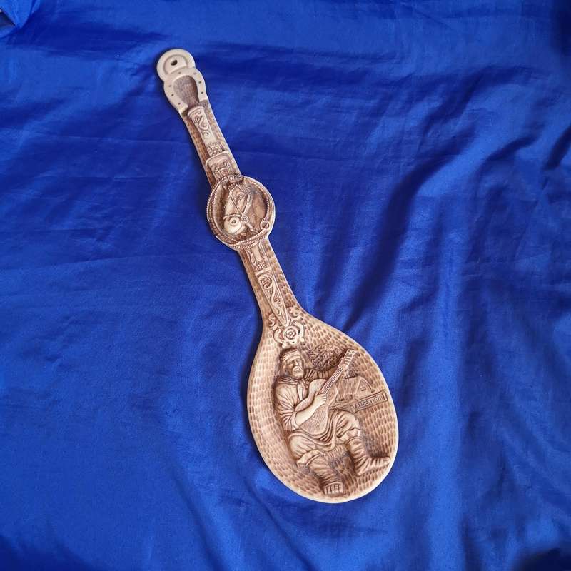 Vintage Large Spoon Decor from Argentina