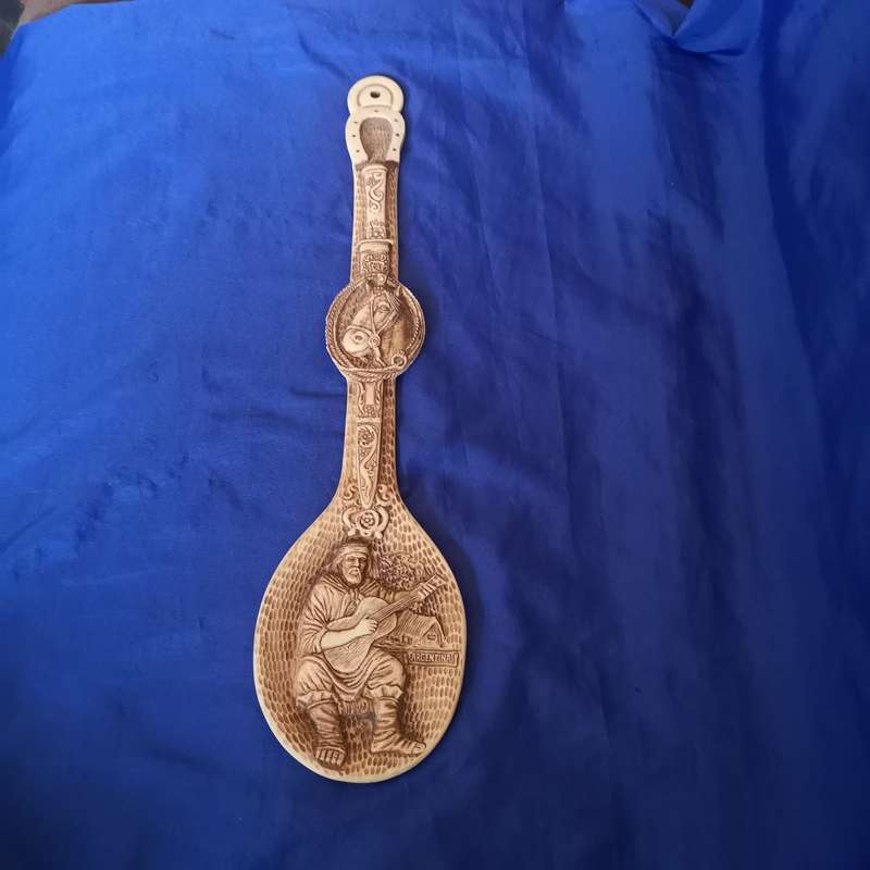 Vintage Large Spoon Decor from Argentina