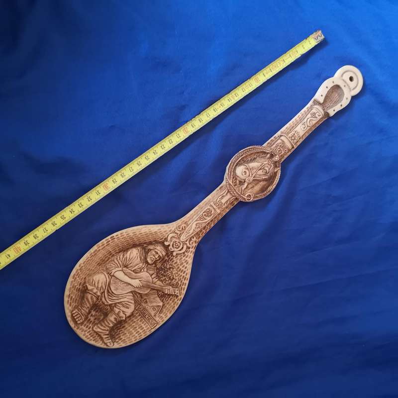 Vintage Large Spoon Decor from Argentina