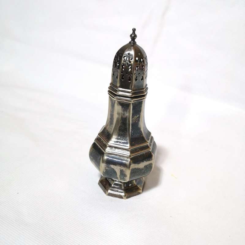 Queen Anne Style Vintage Silver/ Silver Plate Sugar Sifter- Made in England