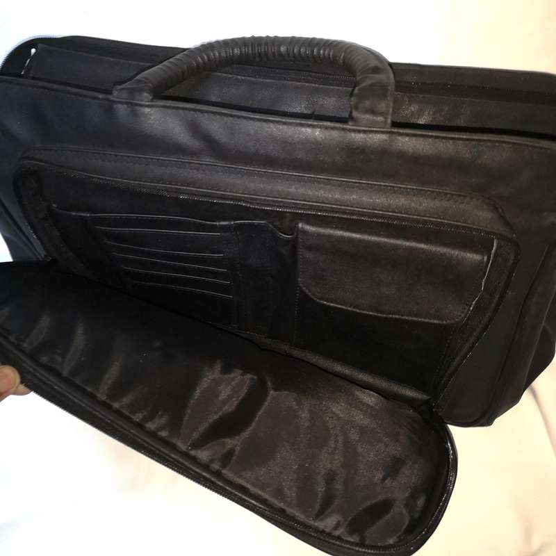 Motorolla Vintage Multi compartment Laptop Bag. Ideal for IT Tech