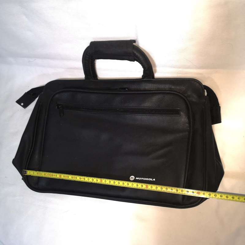 Motorolla Vintage Multi compartment Laptop Bag. Ideal for IT Tech