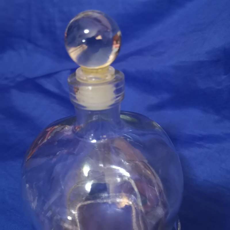 Skull Head Decanter- Vintage