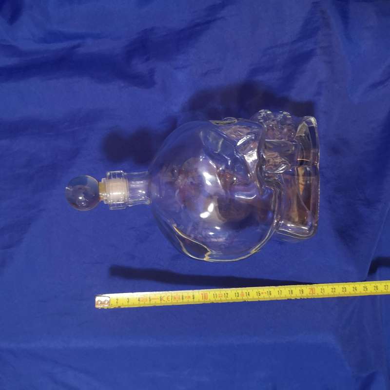 Skull Head Decanter- Vintage