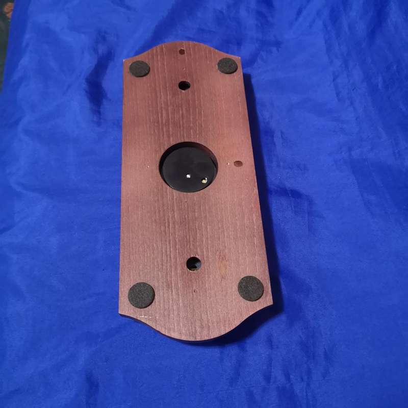 Weather Station Temperature, Barometer, Humidity. 3 Gauge Wood Wall Hanging- Made in Germany