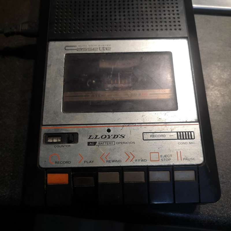 Vintage Lloyds V281D Cassette Player/ Recorder