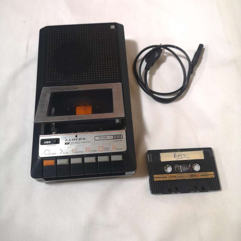 Vintage Lloyds V281D Cassette Player/ Recorder