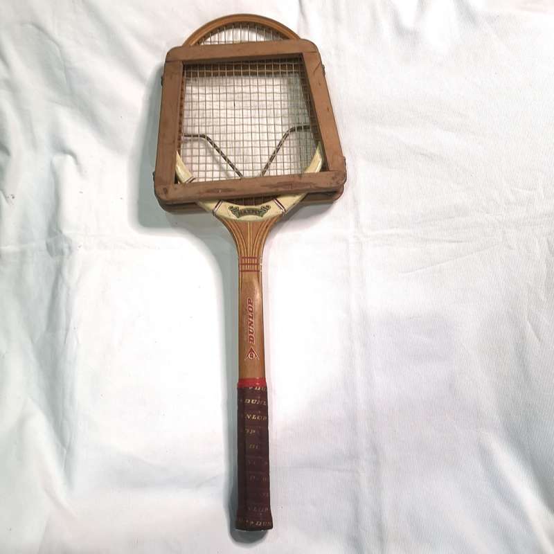 Dunlop Maxply Fort Tennis Racket With Press- Vintage