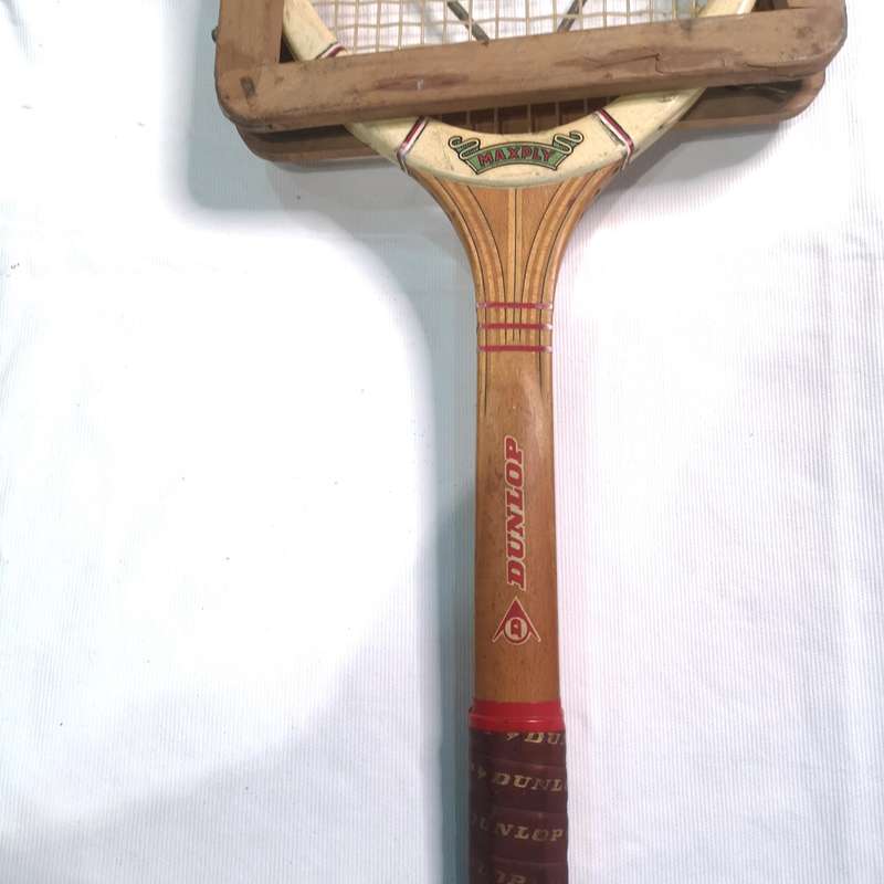 Dunlop Maxply Fort Tennis Racket With Press- Vintage