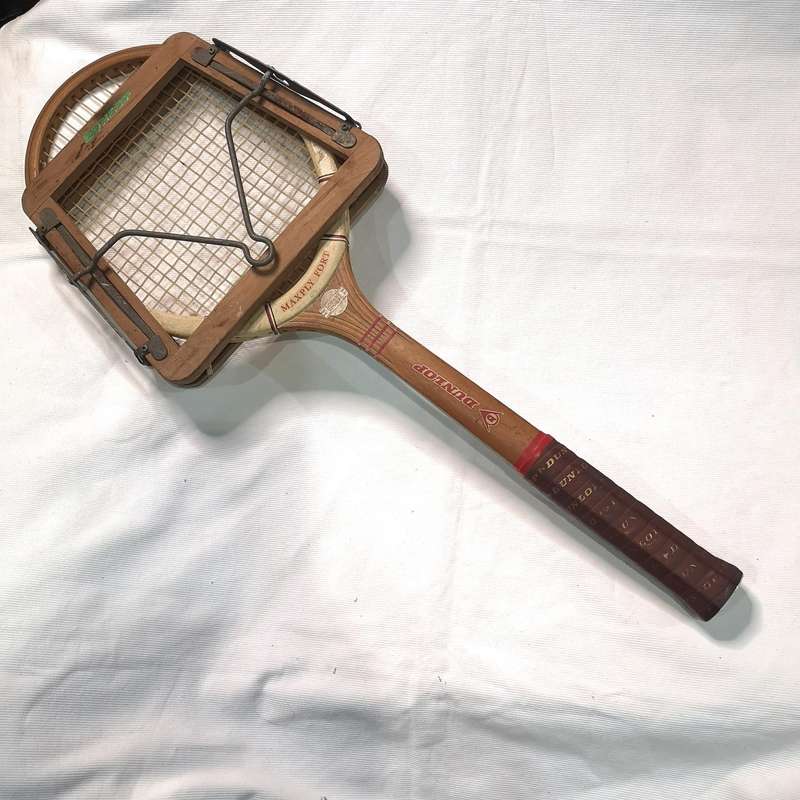 Dunlop Maxply Fort Tennis Racket With Press- Vintage