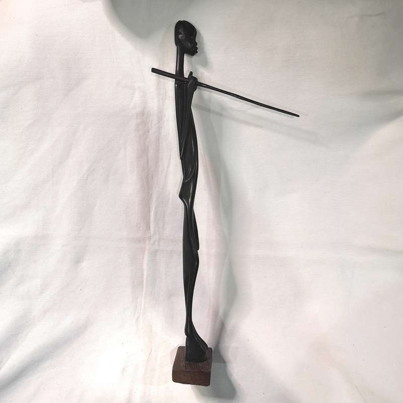 Vintage Ebony Carving- 48cm