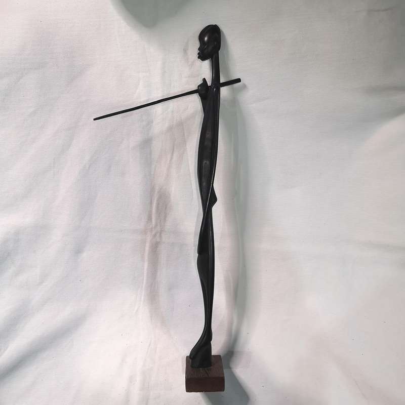 Vintage Ebony Carving- 48cm
