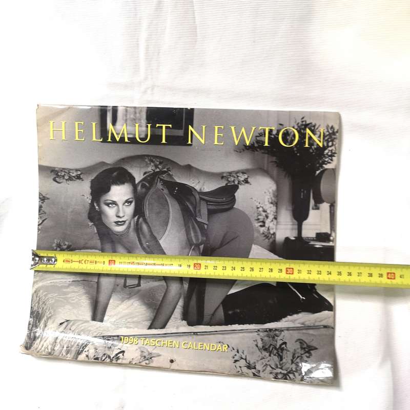 Rare Helmut Newton Kalender 1998 Taschen Calendar. Printed in Italy