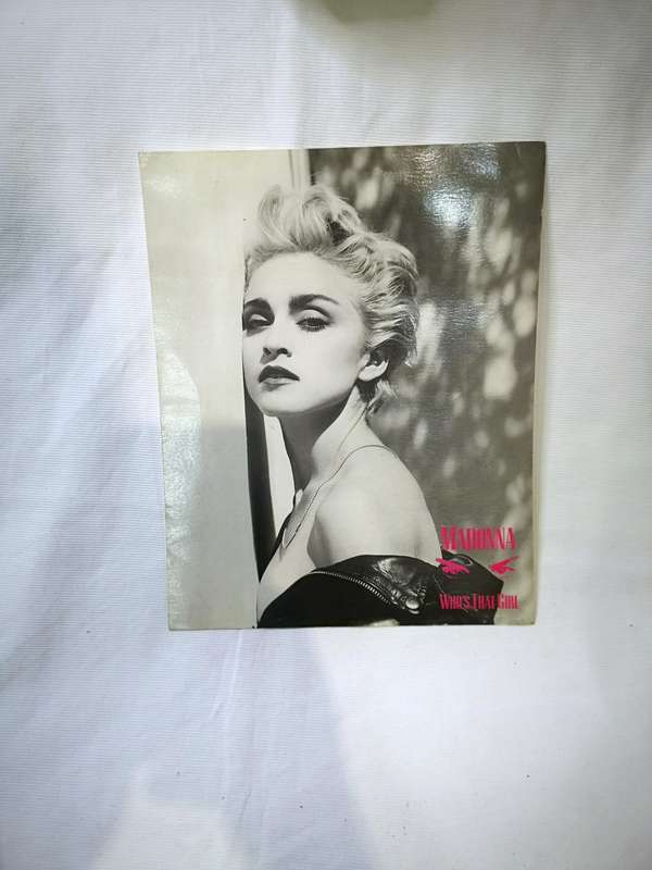 Madonna 1987 Boy Toy Inc "WHOS THAT GIRL" Winterland Rock Express