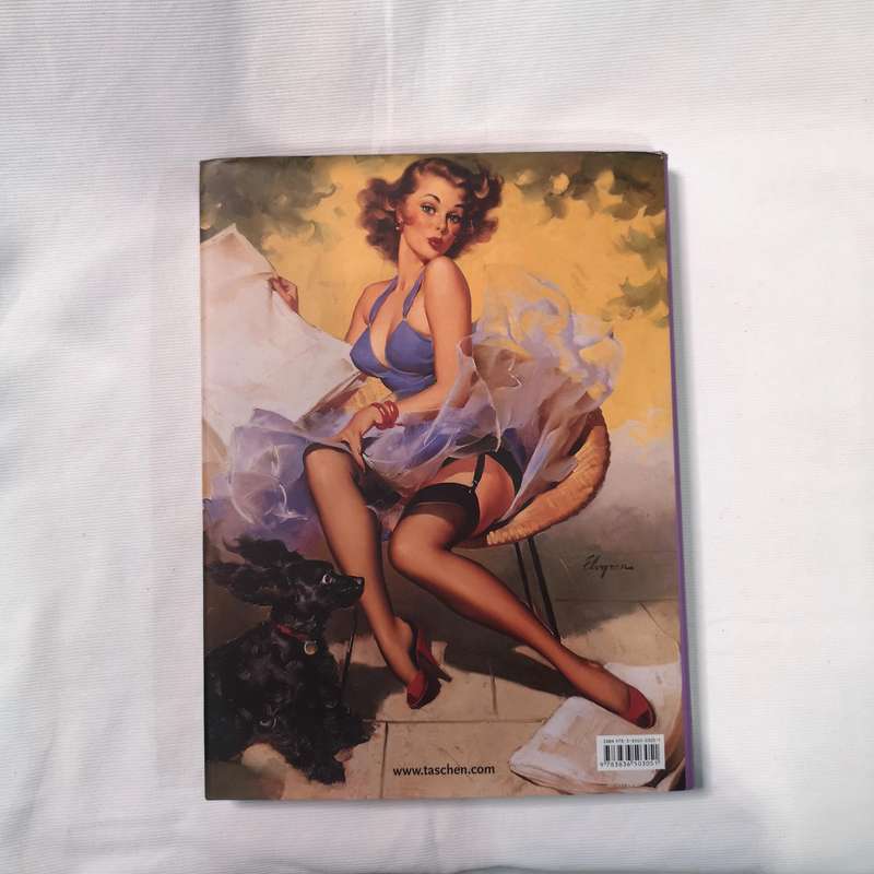 Pin-Up Girl Art, Gil Elvgren by Charles G. Martignette, Louis K. Meisel (Hardcover)- Vintage