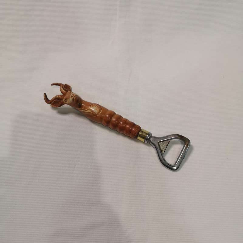 Vintage Bottle Opener Antelope Head