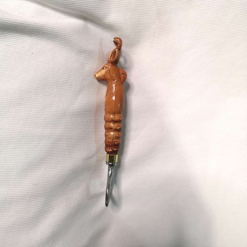 Vintage Bottle Opener Antelope Head