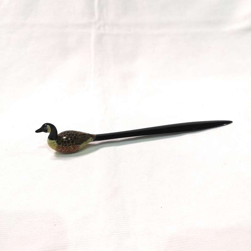 Hand Painted Canadian Goose Letter Opener- Vintage